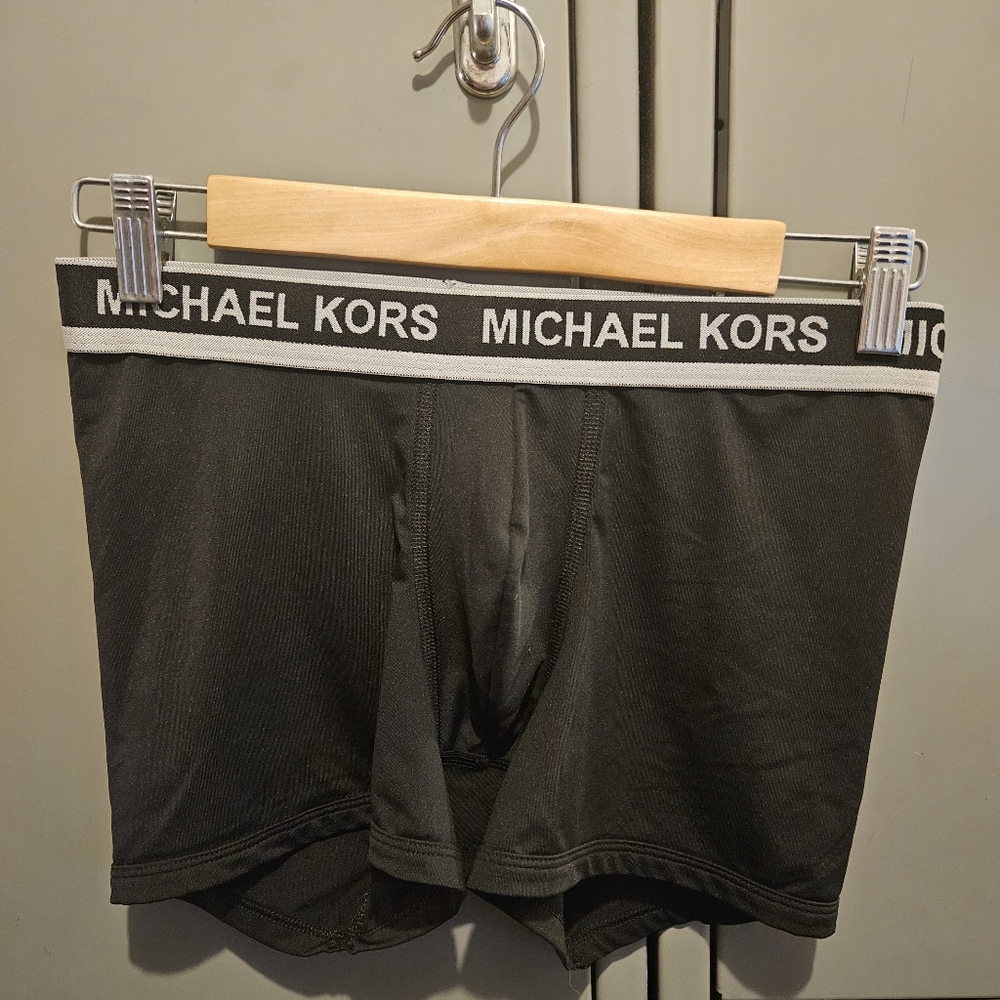 Mens Michael Kors Black Trunk Underwear in Size Medium NWOT